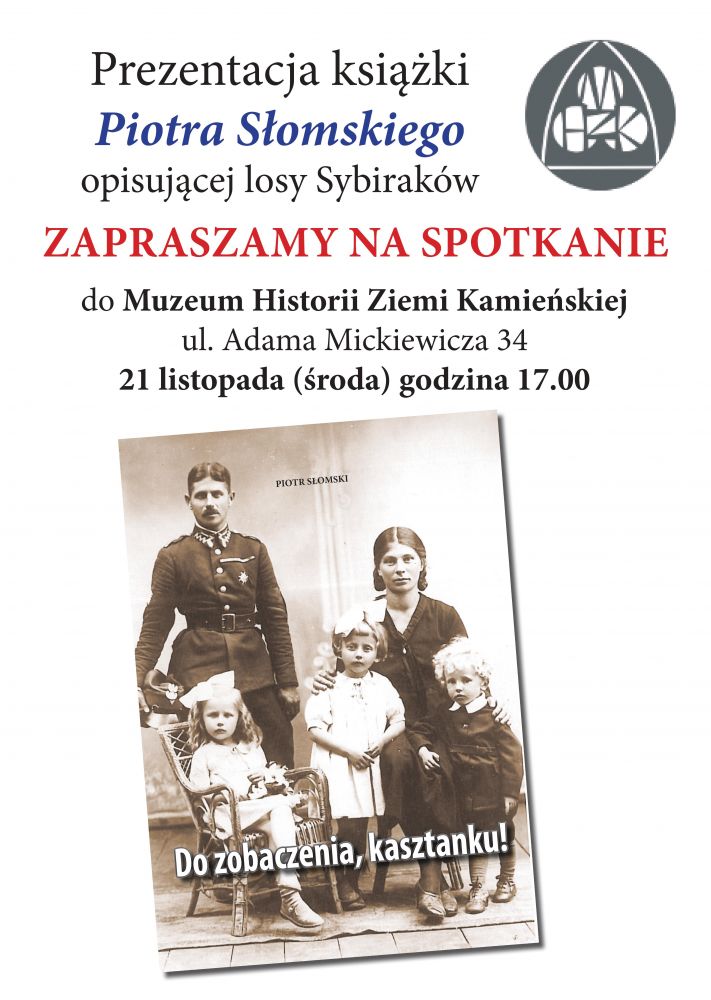 Spotkanie z Piotrem Słomskim, autorem książki o losach Sybiraków z Pomorza Zachodniego